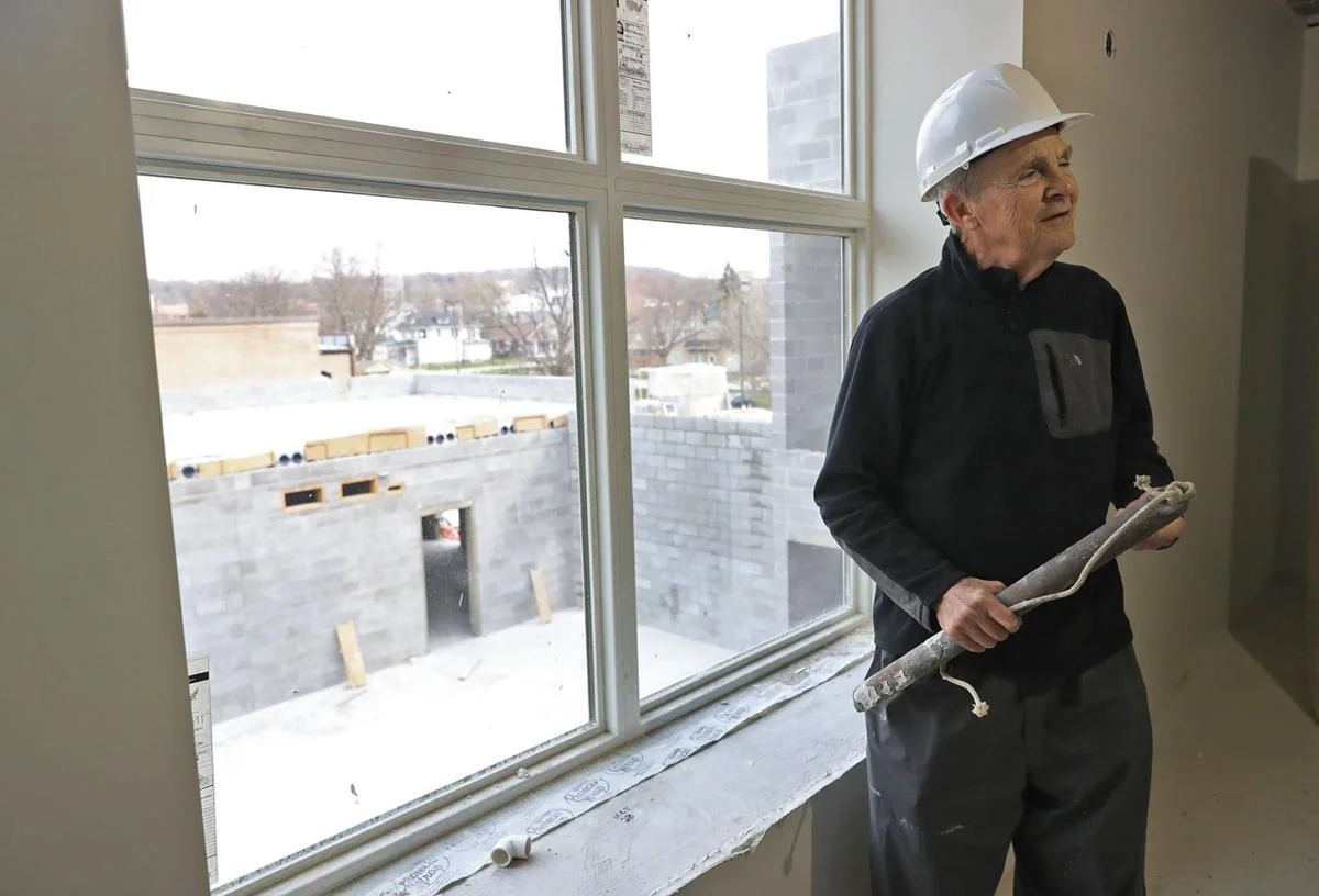 Dick Miller, campaign chair for the renovation and expansion for Children’s Square.
