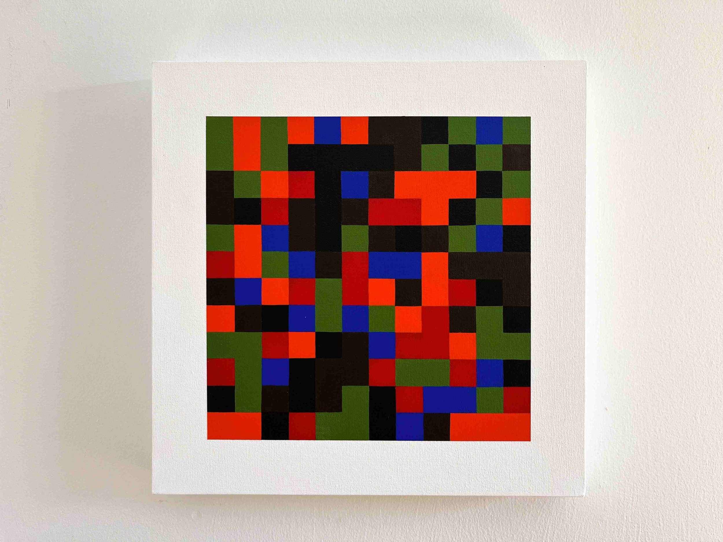 RAINBOW DICE 12X12 #4