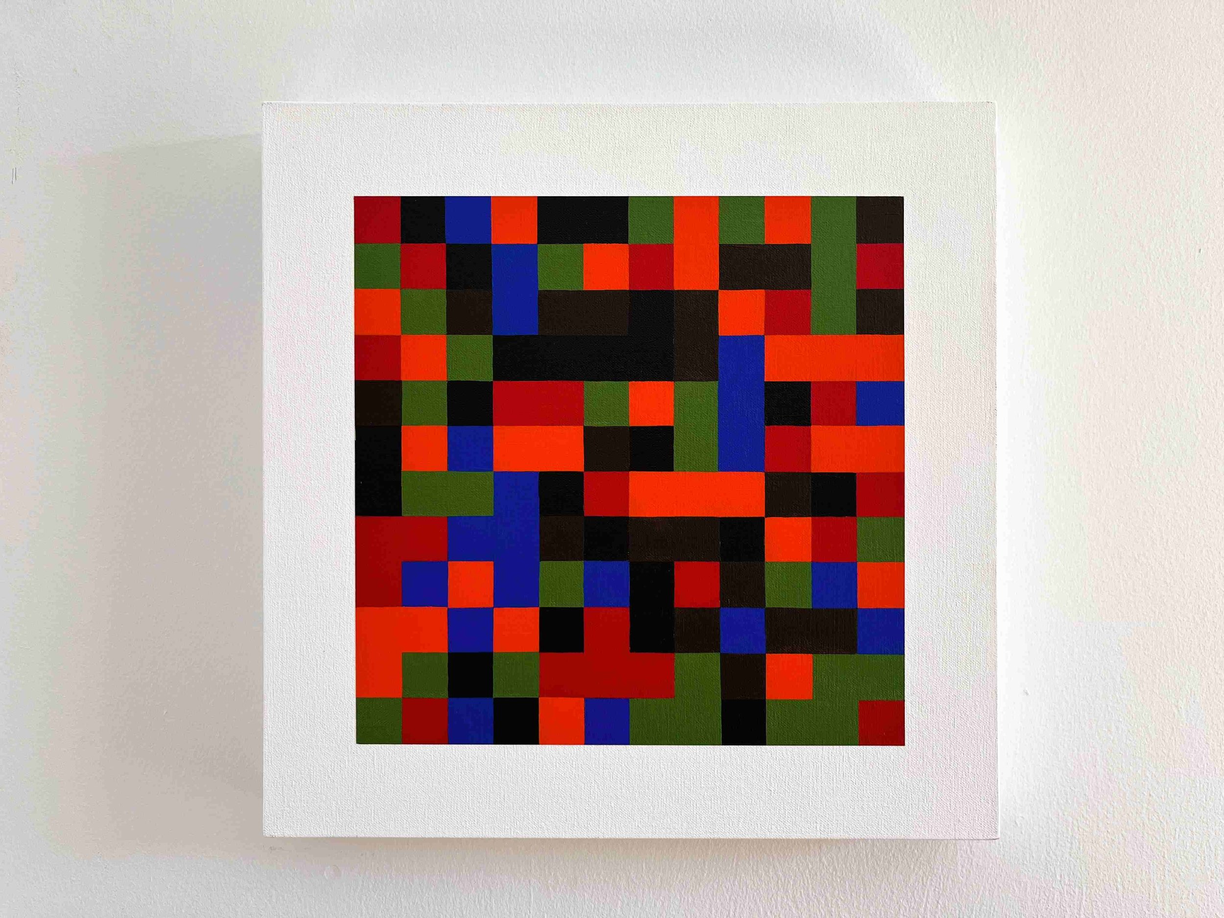 RAINBOW DICE 12X12 #5