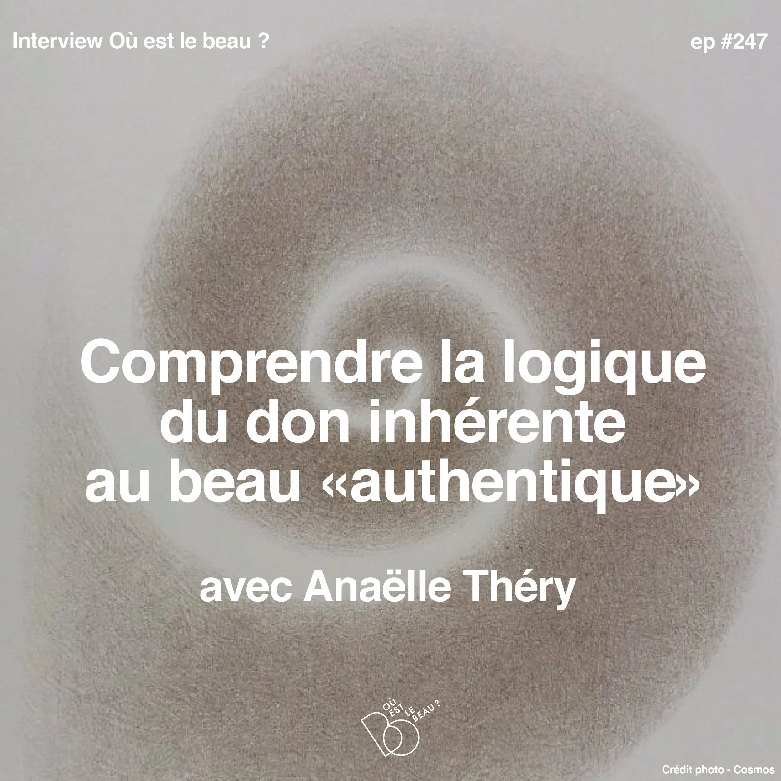 #247 - COMPRENDRE LA LOGIQUE DU DON AVEC ANAËLLE THÉRY