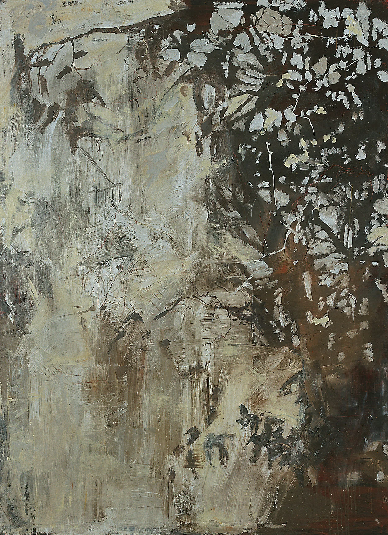 Noche de luna 110 x 150 cm.