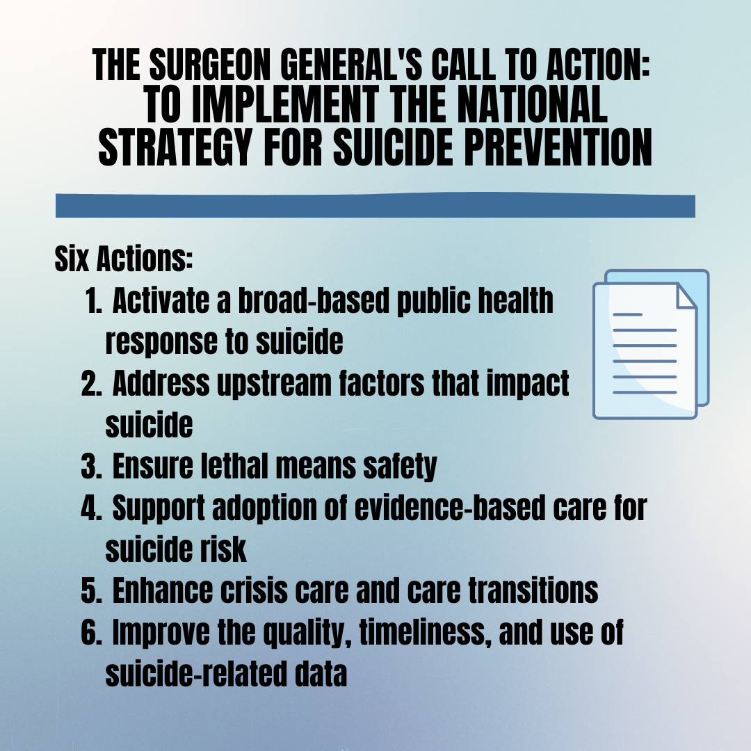 New Call to Action to Prevent Suicide