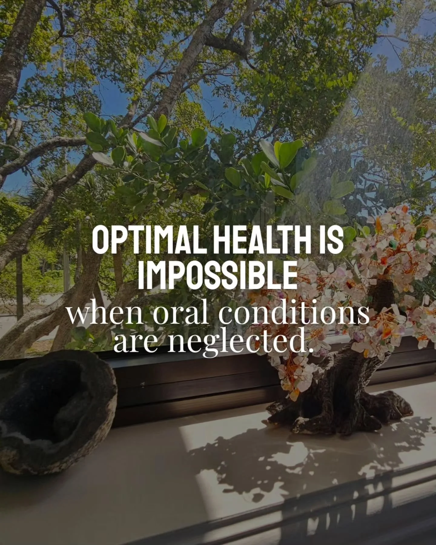The mouth is a sacred portal. Prana, the vital source, travels in an out through our mouths... 

👉 Let's discuss your health journey 305-933-3350
