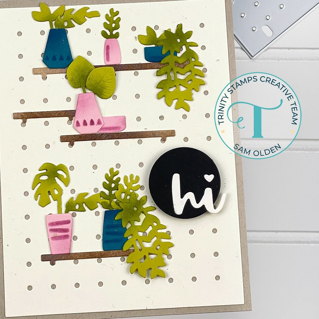 It&rsquo;s Sneak Peak day 2 over @trinitystampsllc. So many fun ideas. I&rsquo;m using the new Pegboard shelves which are fun to design little shelf layouts. Stay tuned for the hop tomorrow and the full release. (Ad/Design Team)

#trinitystamps #trin
