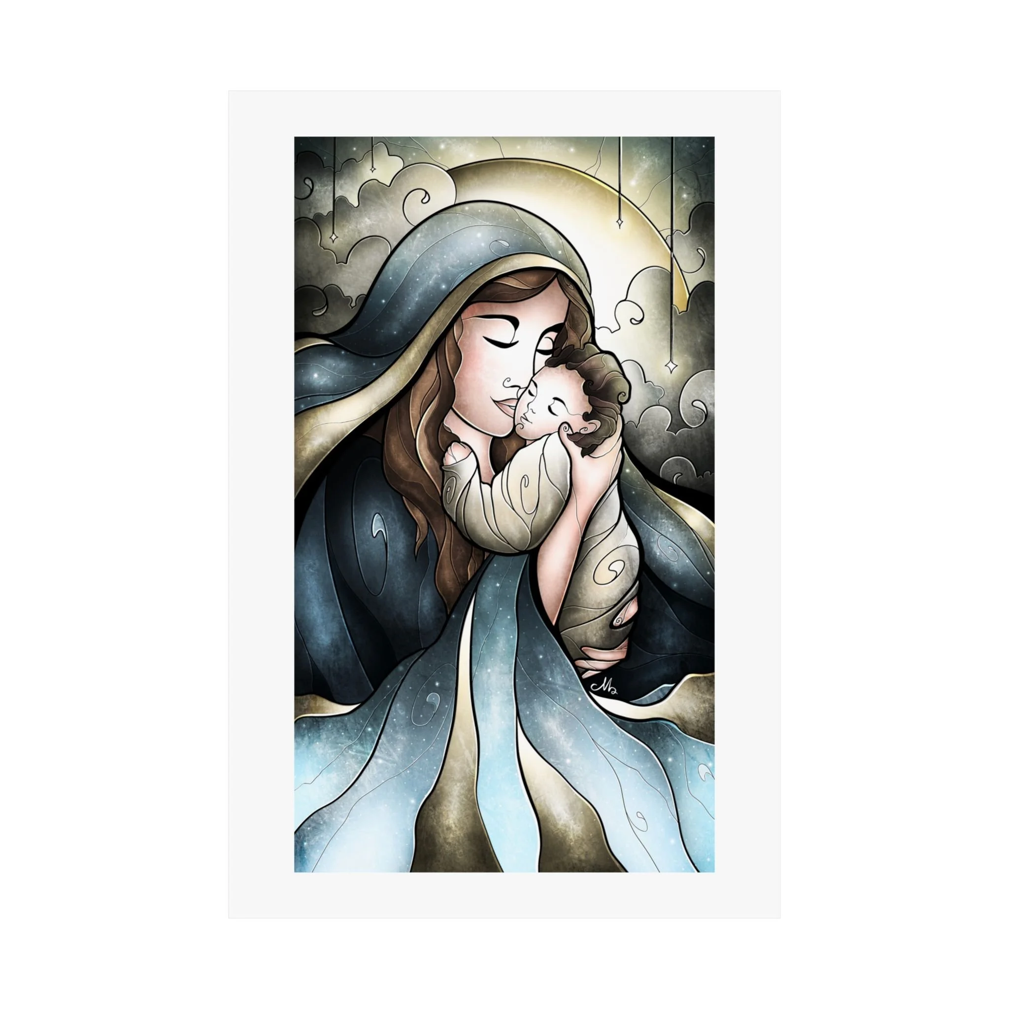 Mary had a Little Lamb - Poster Print