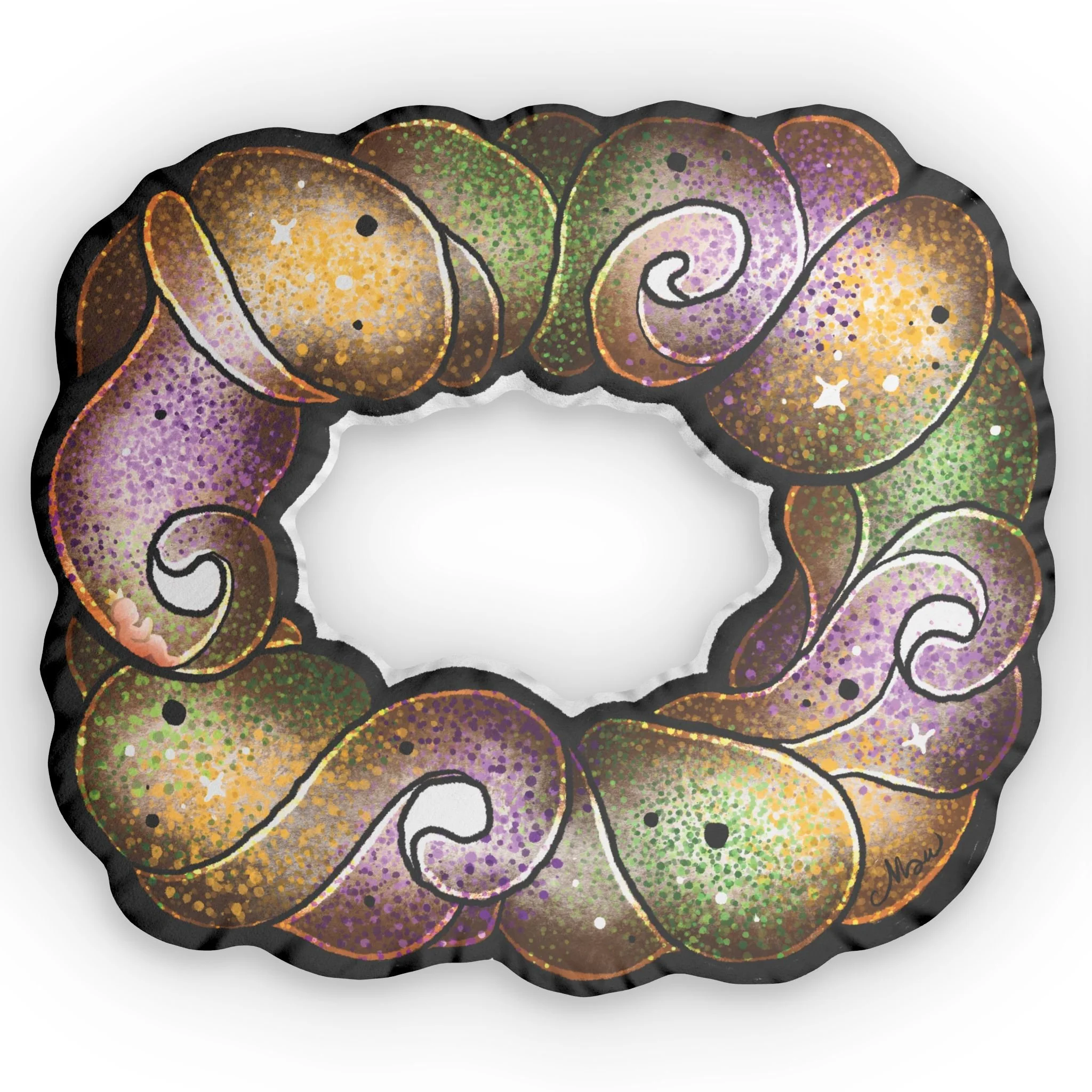 King Cake - Pillow