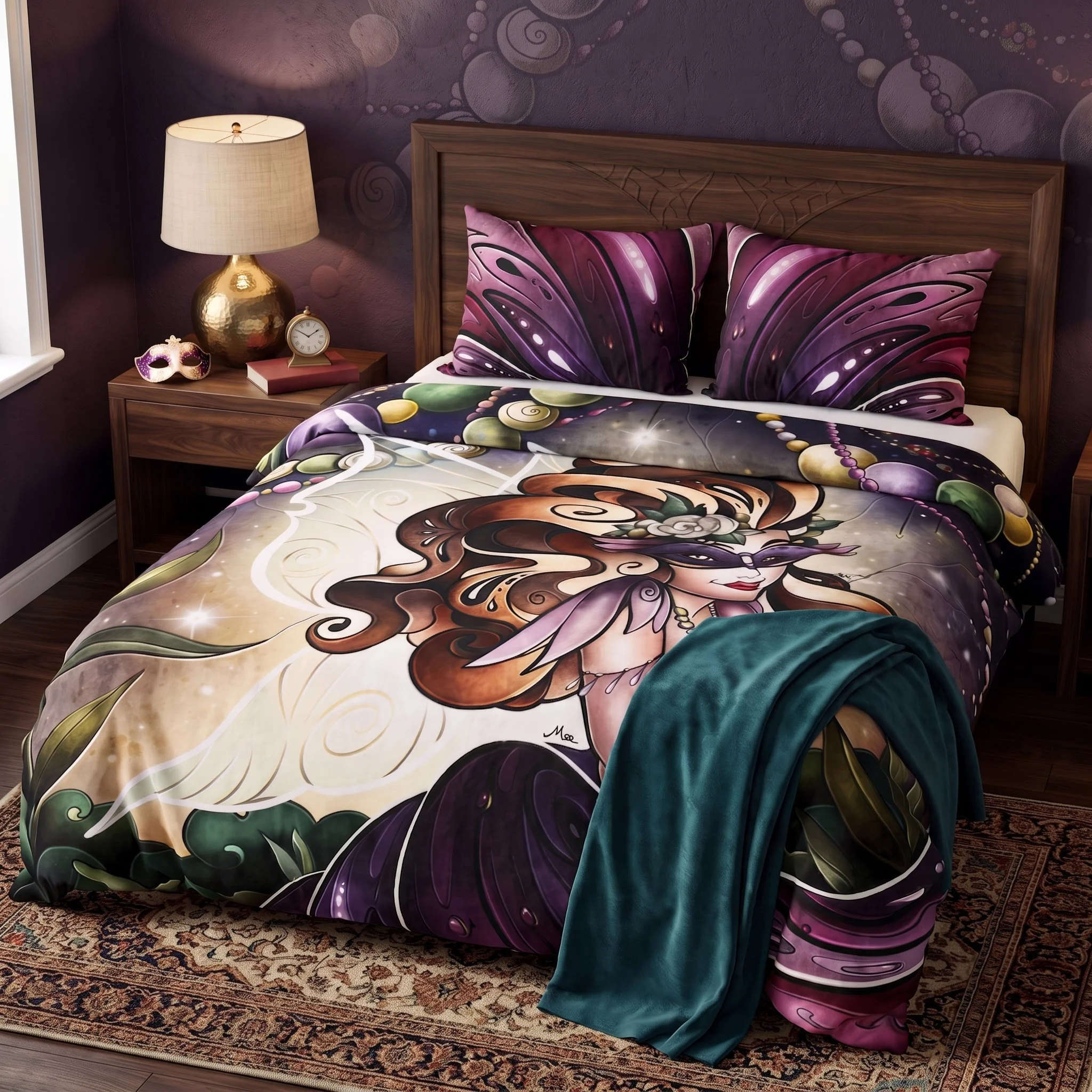 Fairy Lights and Parade Nights - Cotton Bed Set
