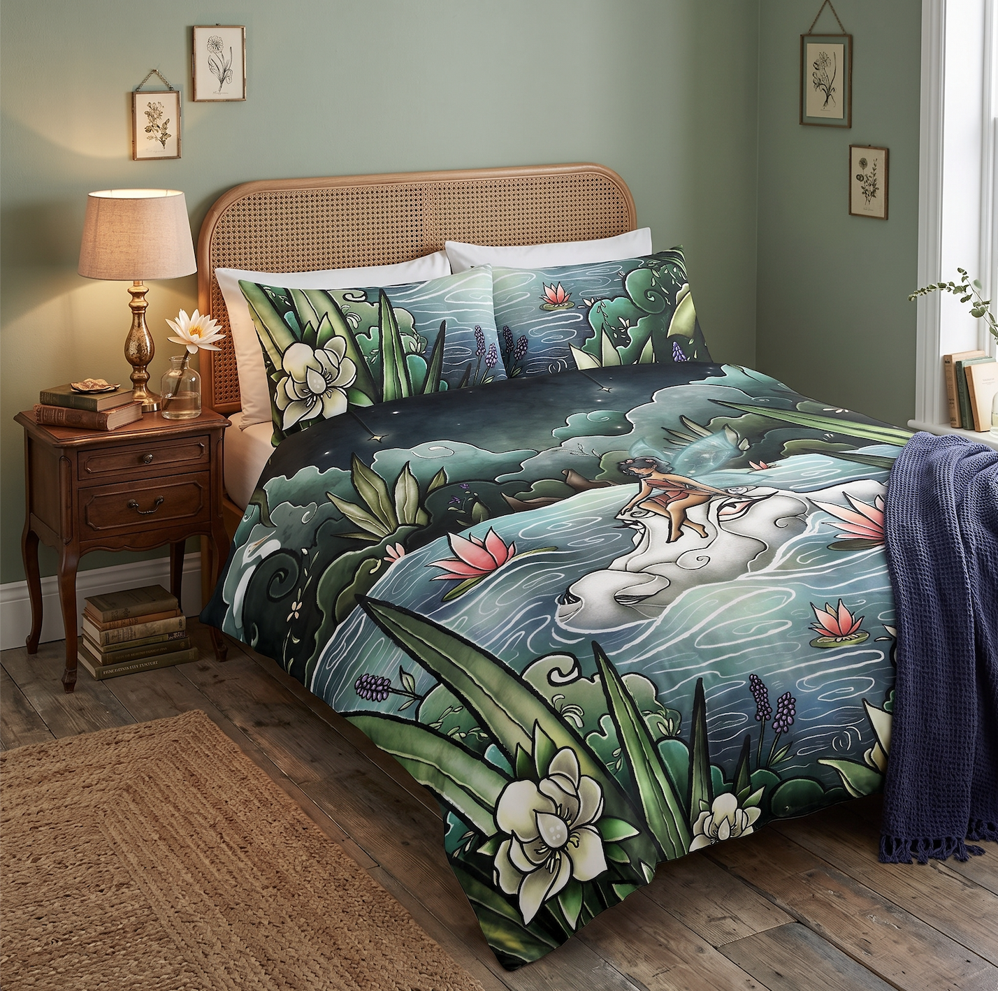 Bayou Treasures - Cotton Bed Set
