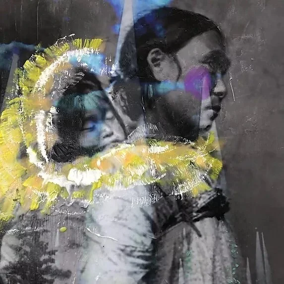 Annie Decamp Art and Her Encaustic Painting Join Firefly Handmade Summer Market