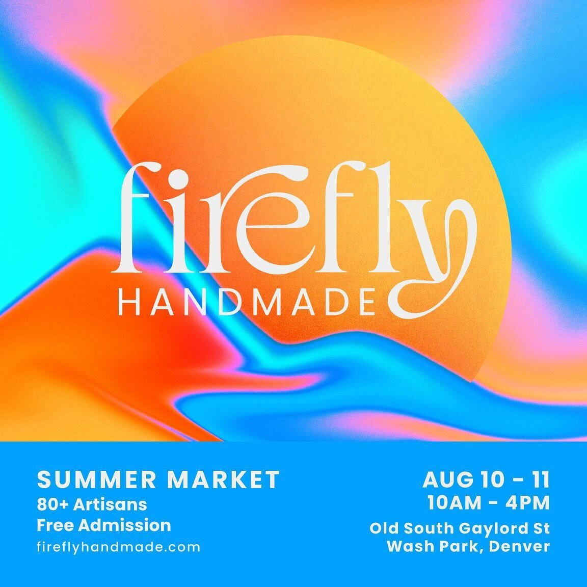 Artisans, Makers and Creatives: Our Summer Market Application is NOW OPEN!! Join us Aug 10 + 11 in Wash Park Denver on @historicsouthgaylord.denver! Link to APPLY in bio! ☀️😎⛱️