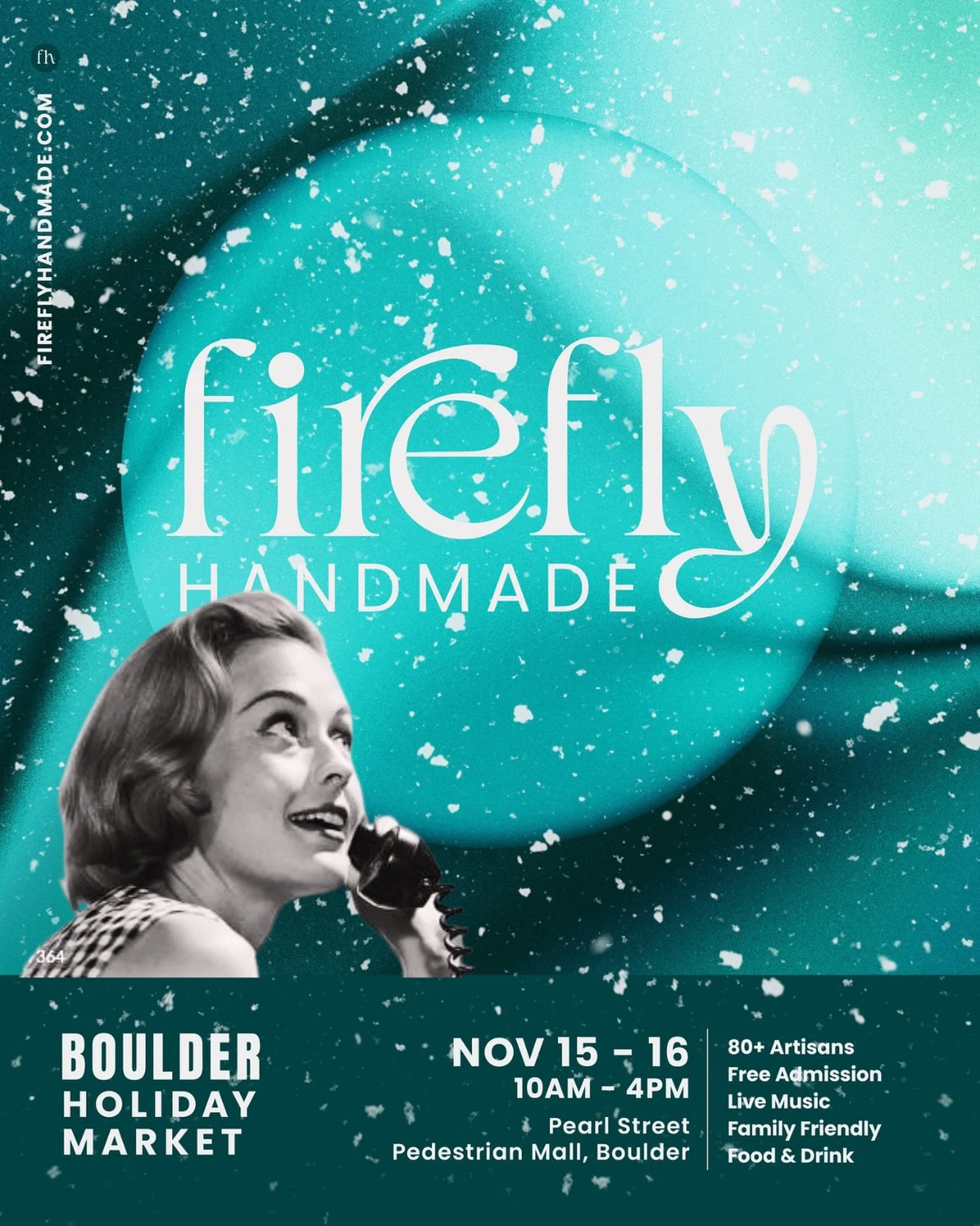 ☎️ Calling All Firefly Fans! 📞

We need your help for our @downtownboulder Holiday Market (Nov 15 + 16) on the Pearl Street Mall and we&rsquo;d love to have you join our crew!

If you&rsquo;ve ever been to a Firefly market, you know the magic: creat