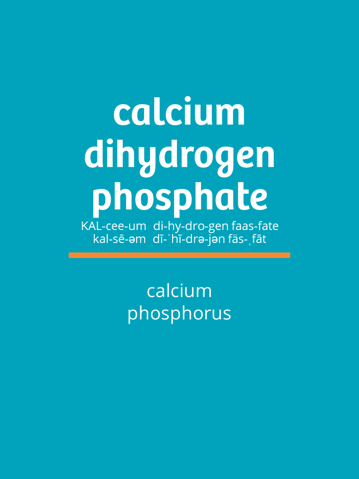 What is Calcium Dihydrogen Phosphate? — Formula Sense