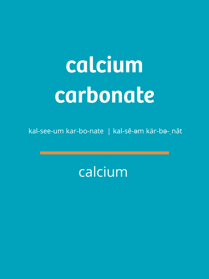What is Calcium Carbonate? — Formula Sense