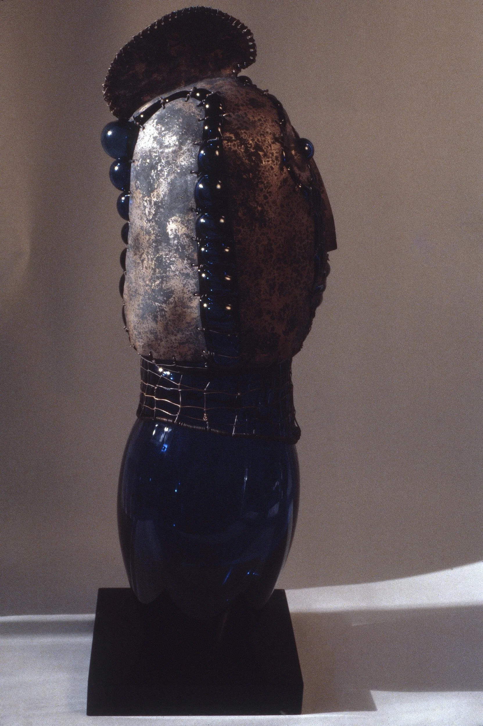 DAS0722-Don-Shepherd-artist-designer-glass-copper-masks-heads-sculpture-Helmeted-Warrior-1980.jpg