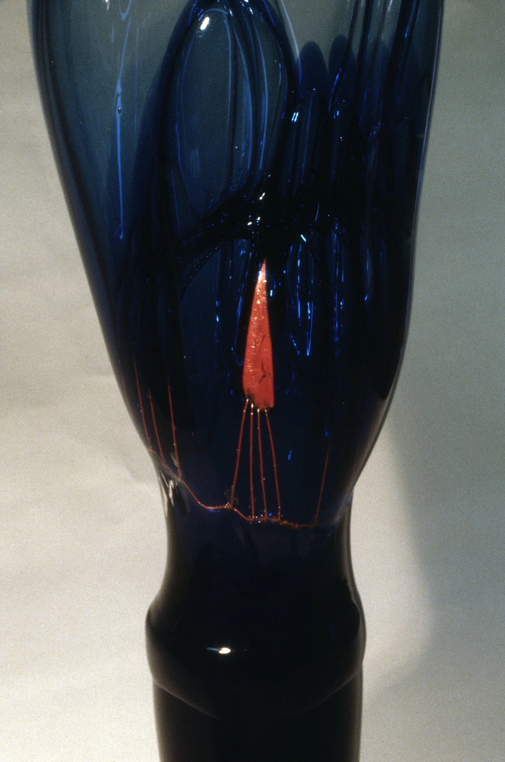 DAS0622-Don-Shepherd-artist-designer-glass-metal-wire-sculpture-Long-Blue-Nebula-Series-1980.jpg