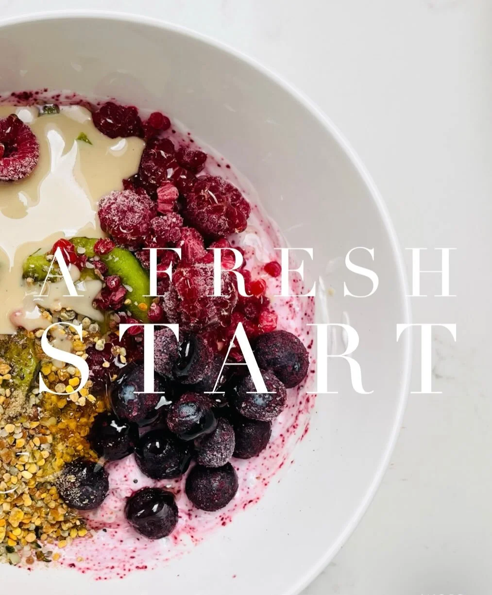 A FRESH START FOR A FABULOUS 2026!

Join me for my new year cleanse on 12th Jan
Fabulous food to leave you looking and feeling great plus complimentary online holistic offerings to further support your wellness journey.

I am delighted to be able to 