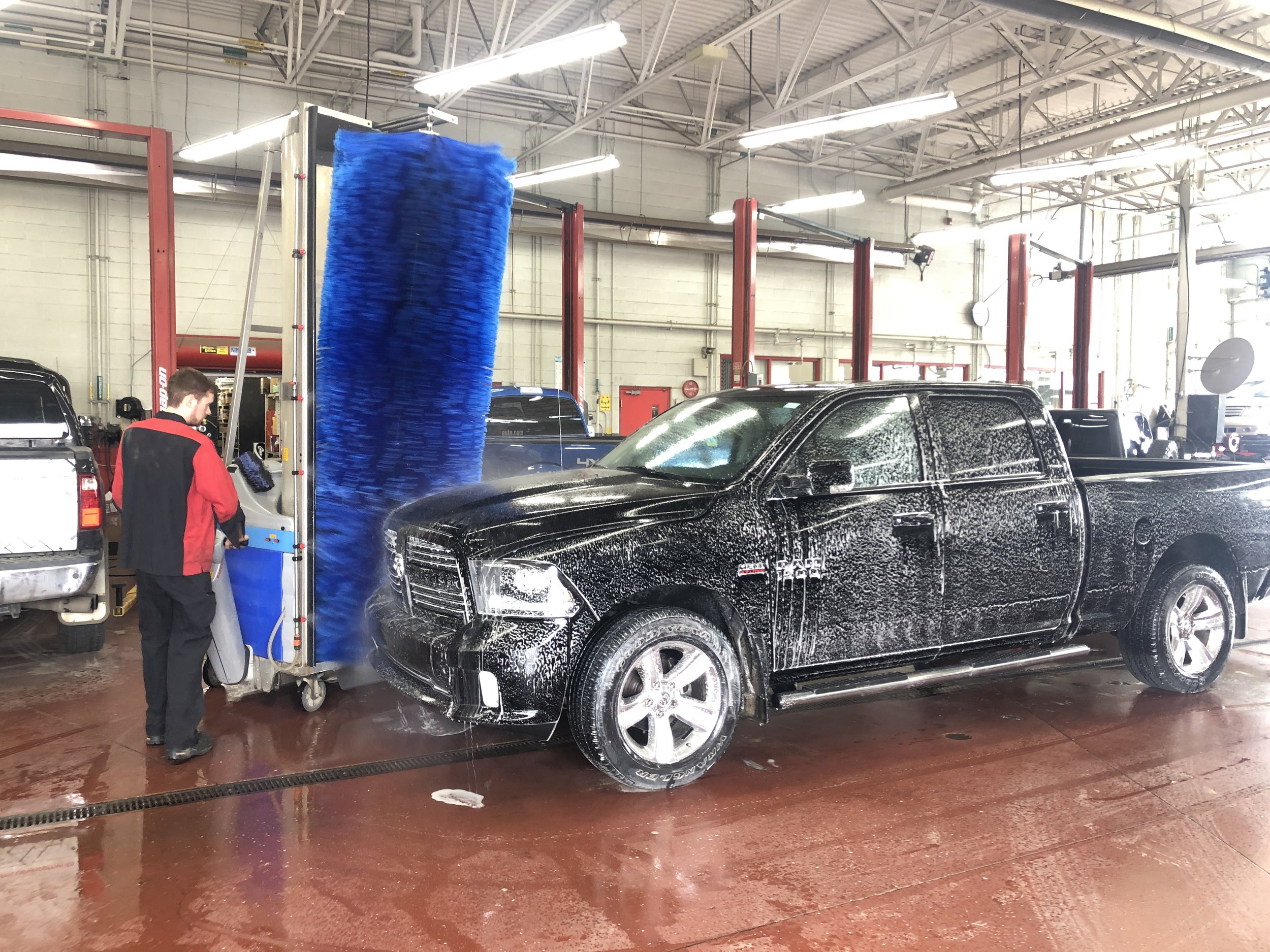 Use on loop -truck wash in progress .JPG