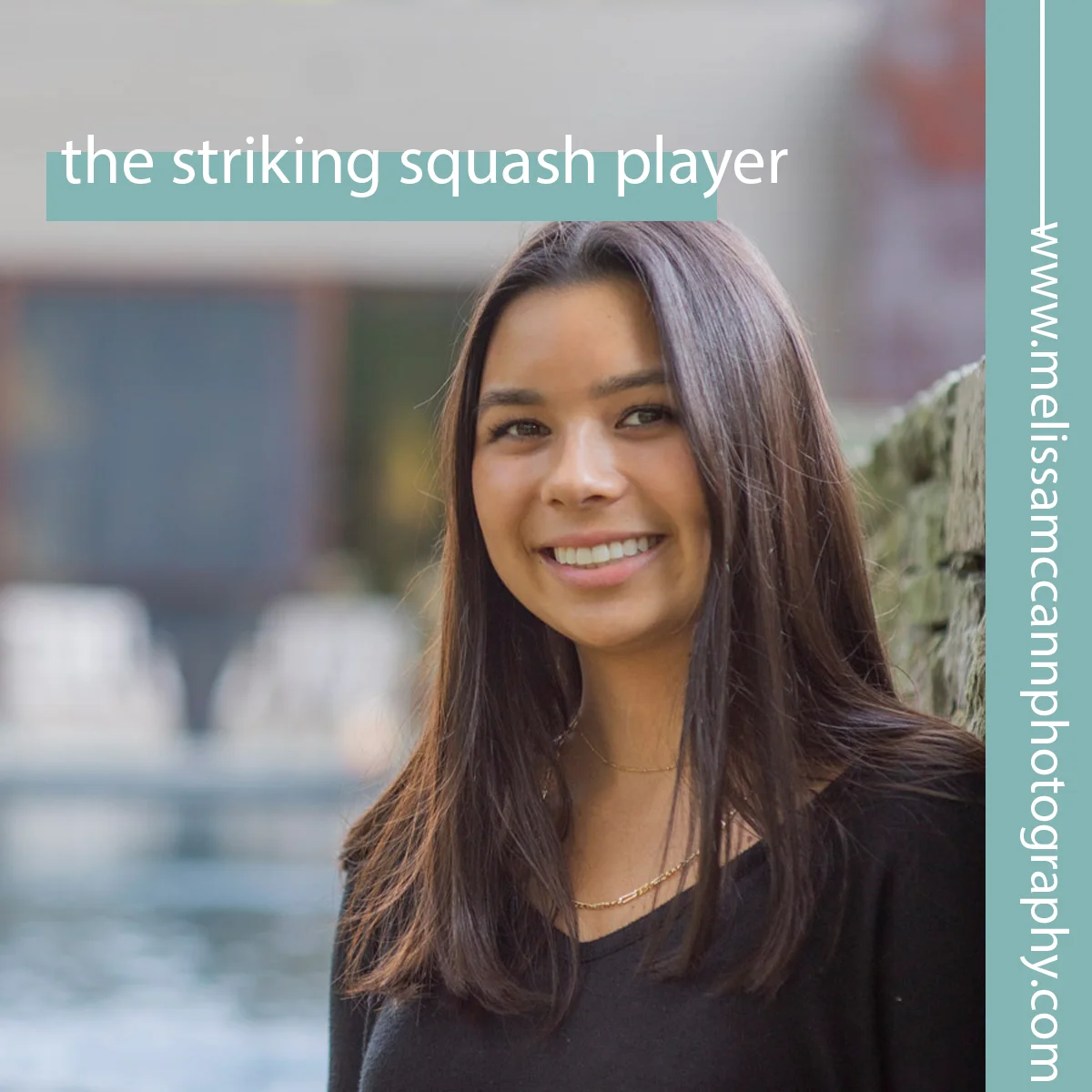 The Striking Squash Player