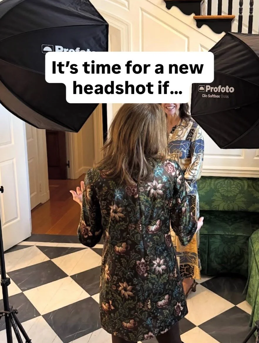 If your current headshot doesn&rsquo;t look like you anymore&hellip;
or doesn&rsquo;t feel like you&hellip;
or is giving &ldquo;temporary profile pic until I deal with this&rdquo;&hellip;

&hellip;it might be time for an update. 

A great headshot sh