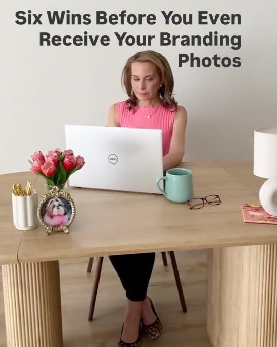 The best part of a brand session happens before the photos are delivered.

&bull; Decisions feel lighter.
&bull; The plan comes together.
&bull; Confidence builds.
&bull; The session feels easy.
&bull; And the images actually work for your business.
