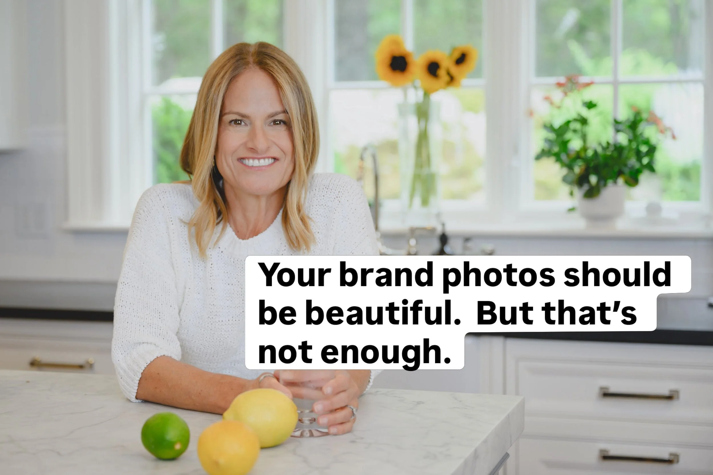 Of course I want your brand photos to be beautiful. But that&rsquo;s only part of my job.

Before a branding session, I spend a lot of time learning about your business. What do you do? Who are you trying to reach? What makes working with you differe