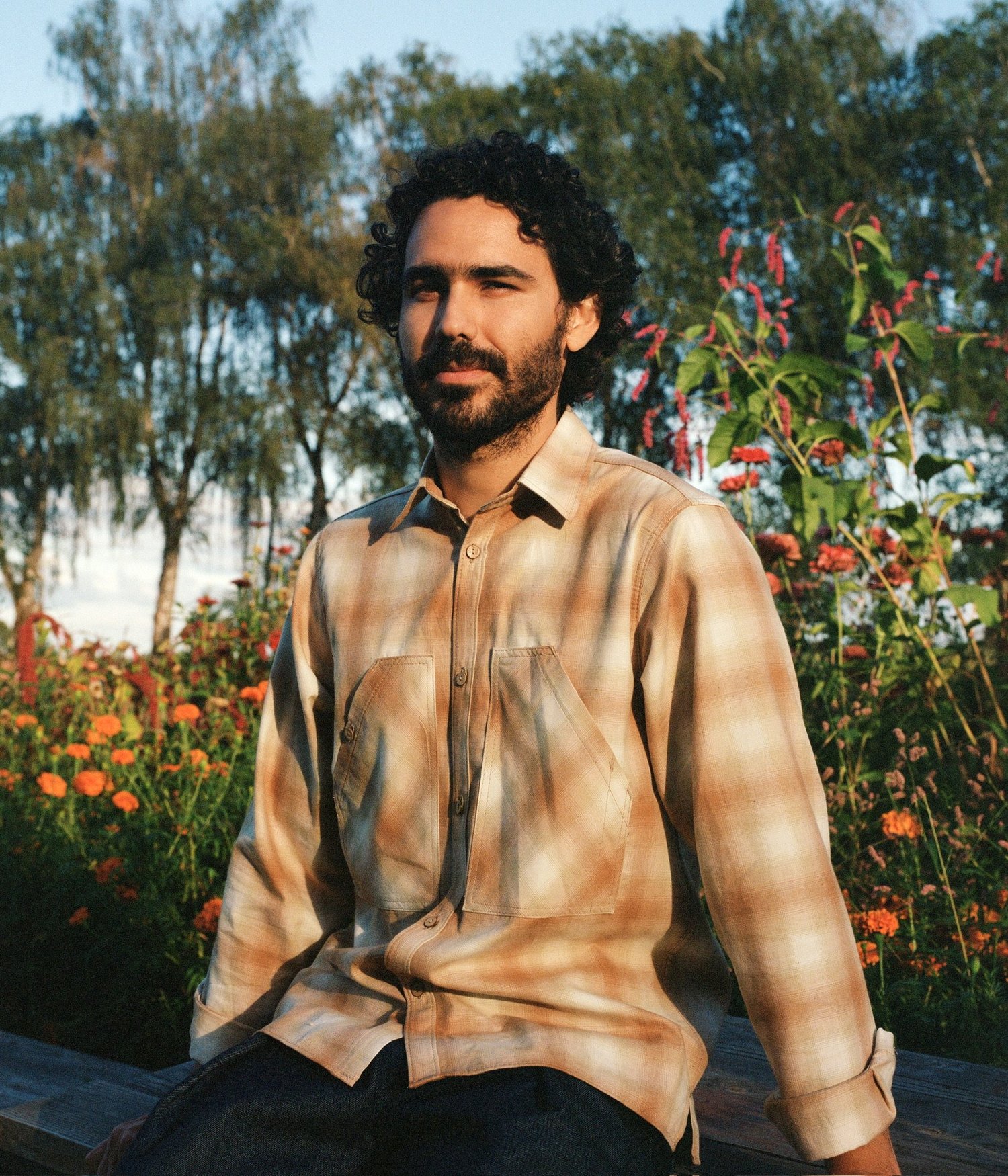 Ombré Plaid Work-Shirt (Sally Fox) — Graziano & Gutierrez