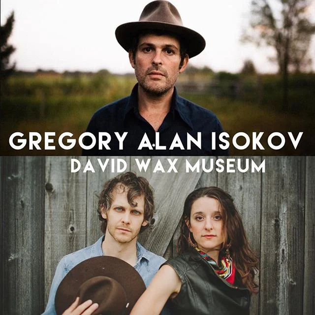 Thrilled to announce that we’re opening as a duo for @gregoryalanisakov in Indianapolis on July 31 at @voguetheatre. This is going to be a special one! Tickets now on sale.