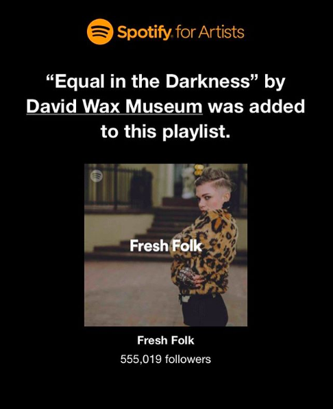 Spotify's Fresh Folk Playlist