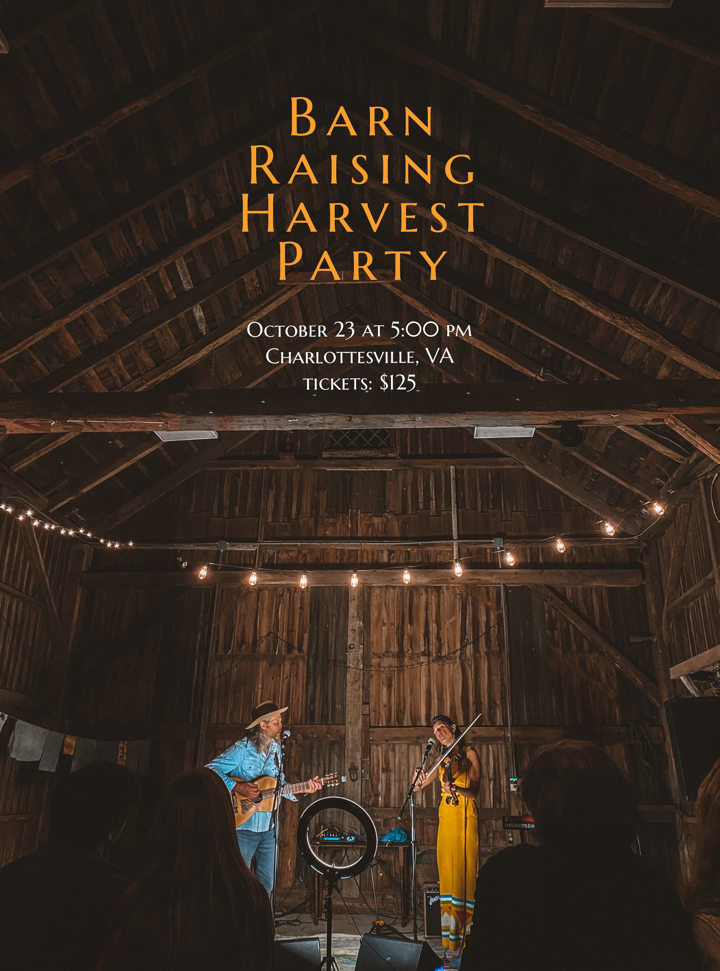 Barn Raising Harvest Party