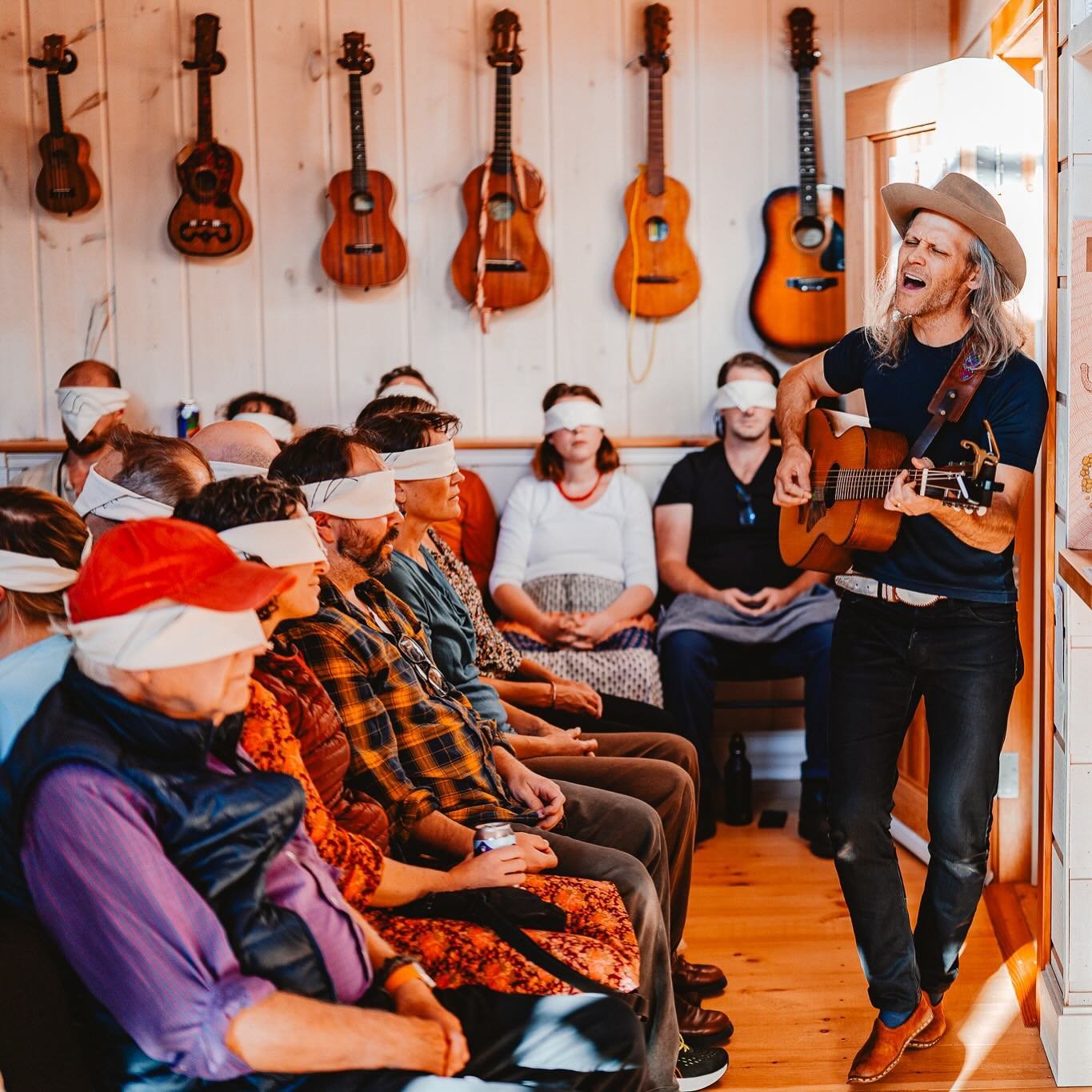 If you still haven&rsquo;t experienced our beautifully immersive blindfolded concert, here&rsquo;s your chance! Limited tickets are available for a Golden Hour performance this Friday, April 12, at Benediction Farm just north of Charlottesville. Tick