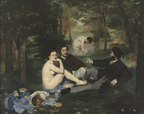 Le Dejeuner by Manet.gif
