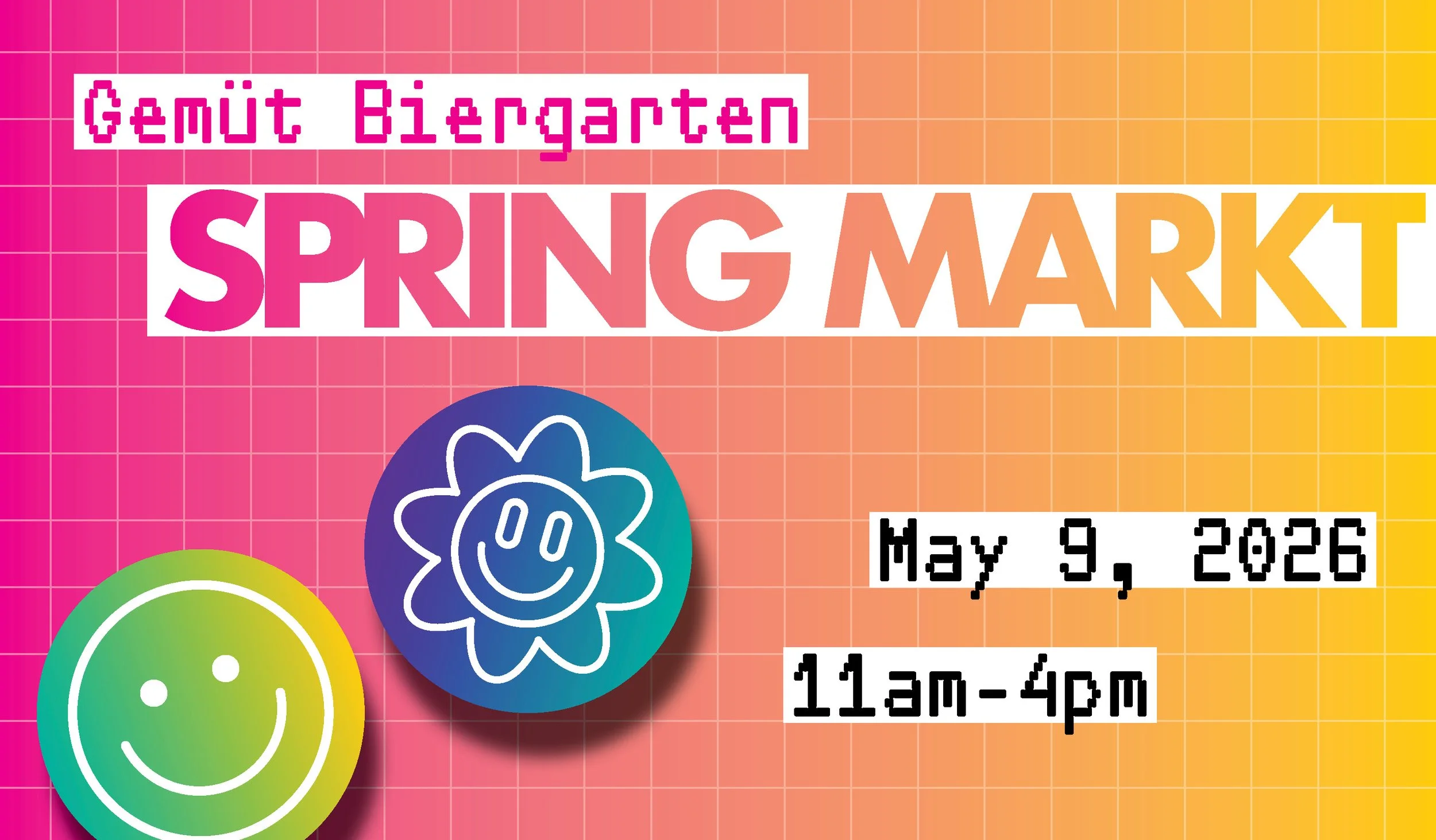 Gemut Biergarten Spring Markt May 9, 2026