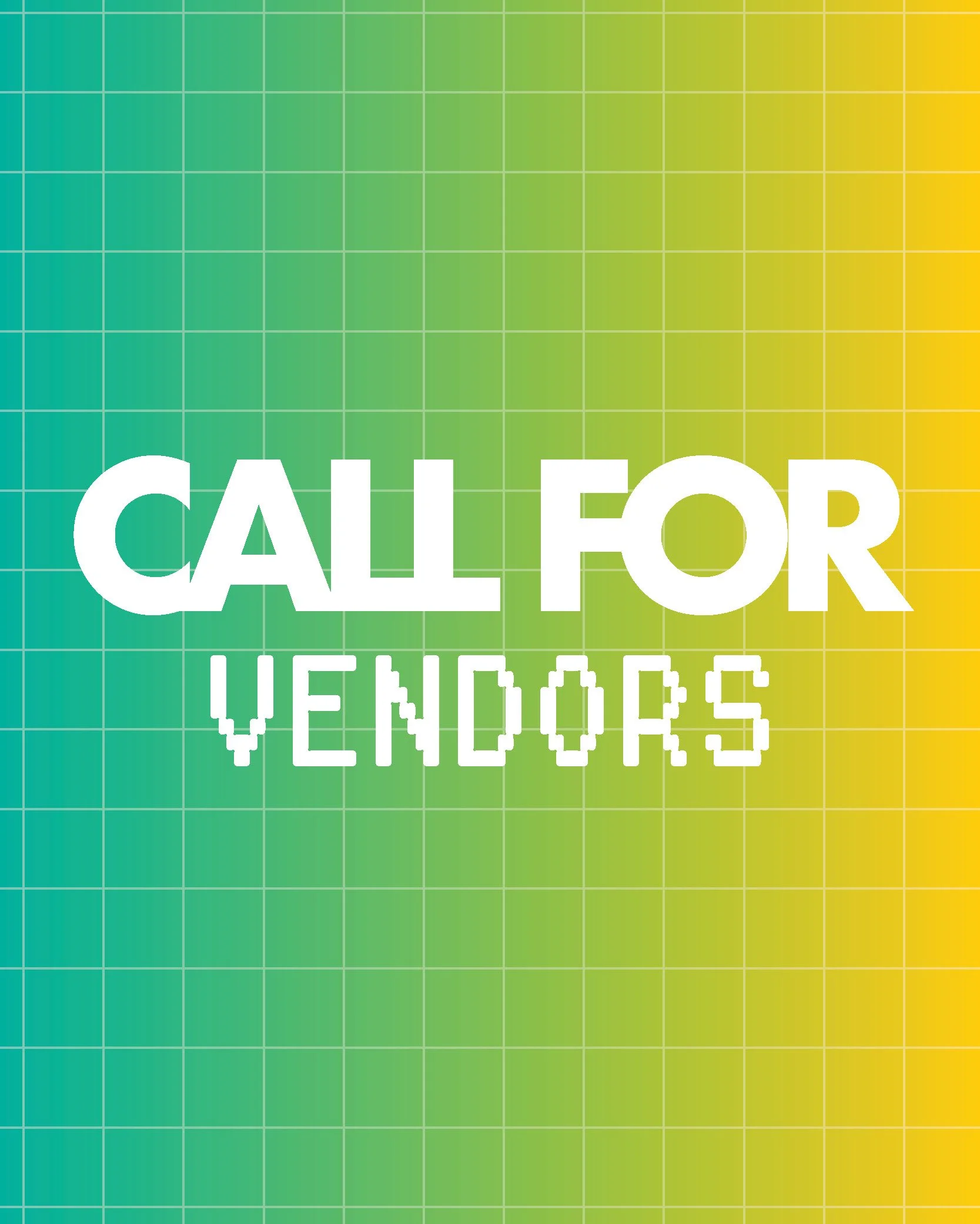 Call for Vendors