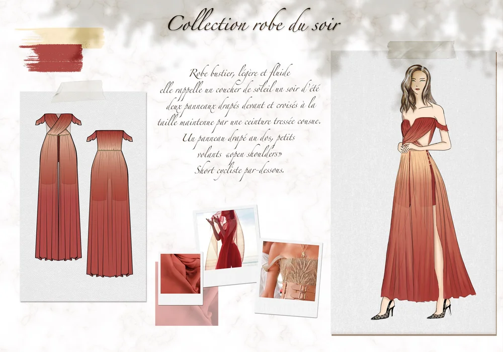 Dessin De Collection — Chloé Vergoignan - Styliste Freelance Paris