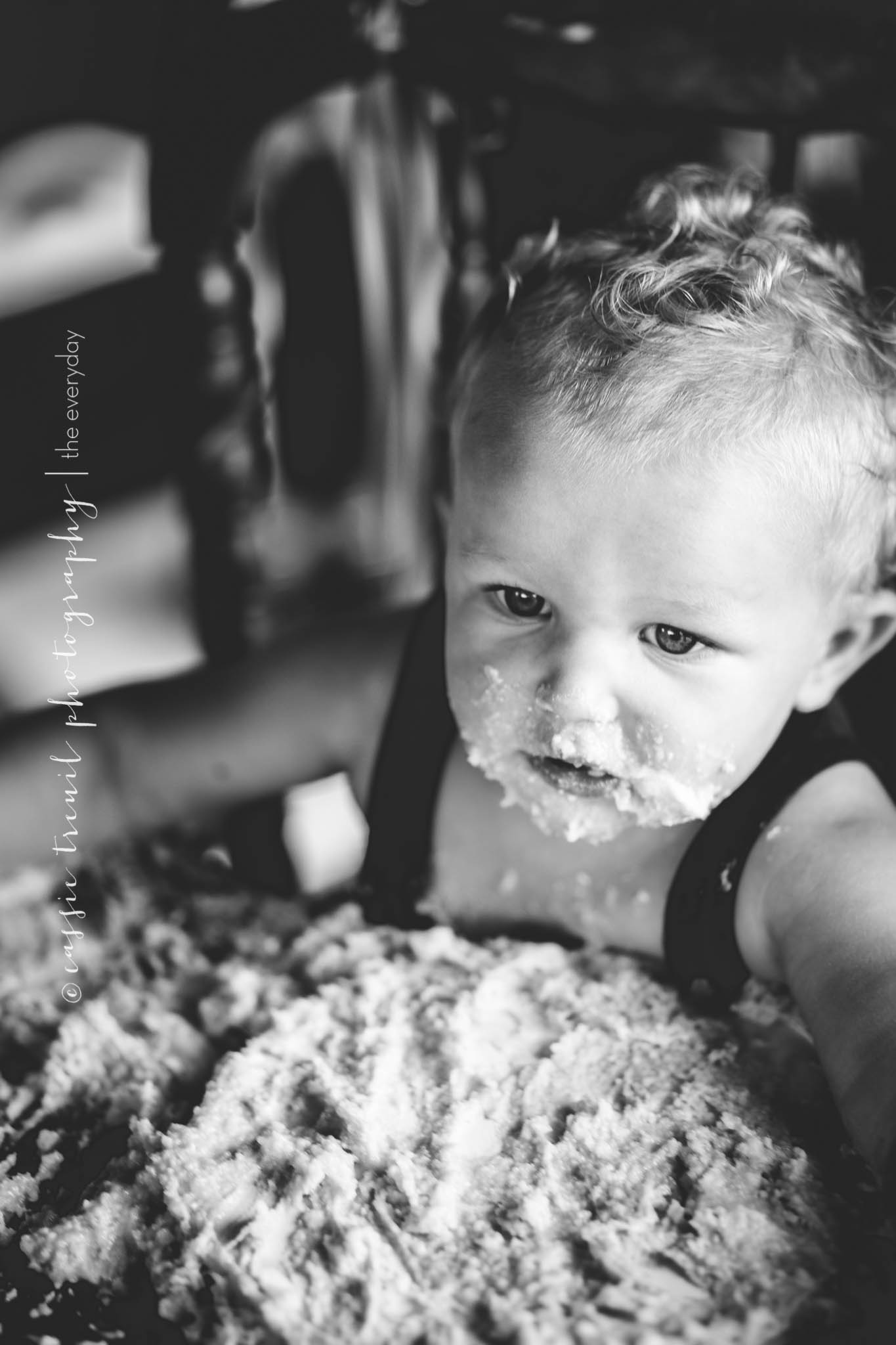 Cake. Demolished.