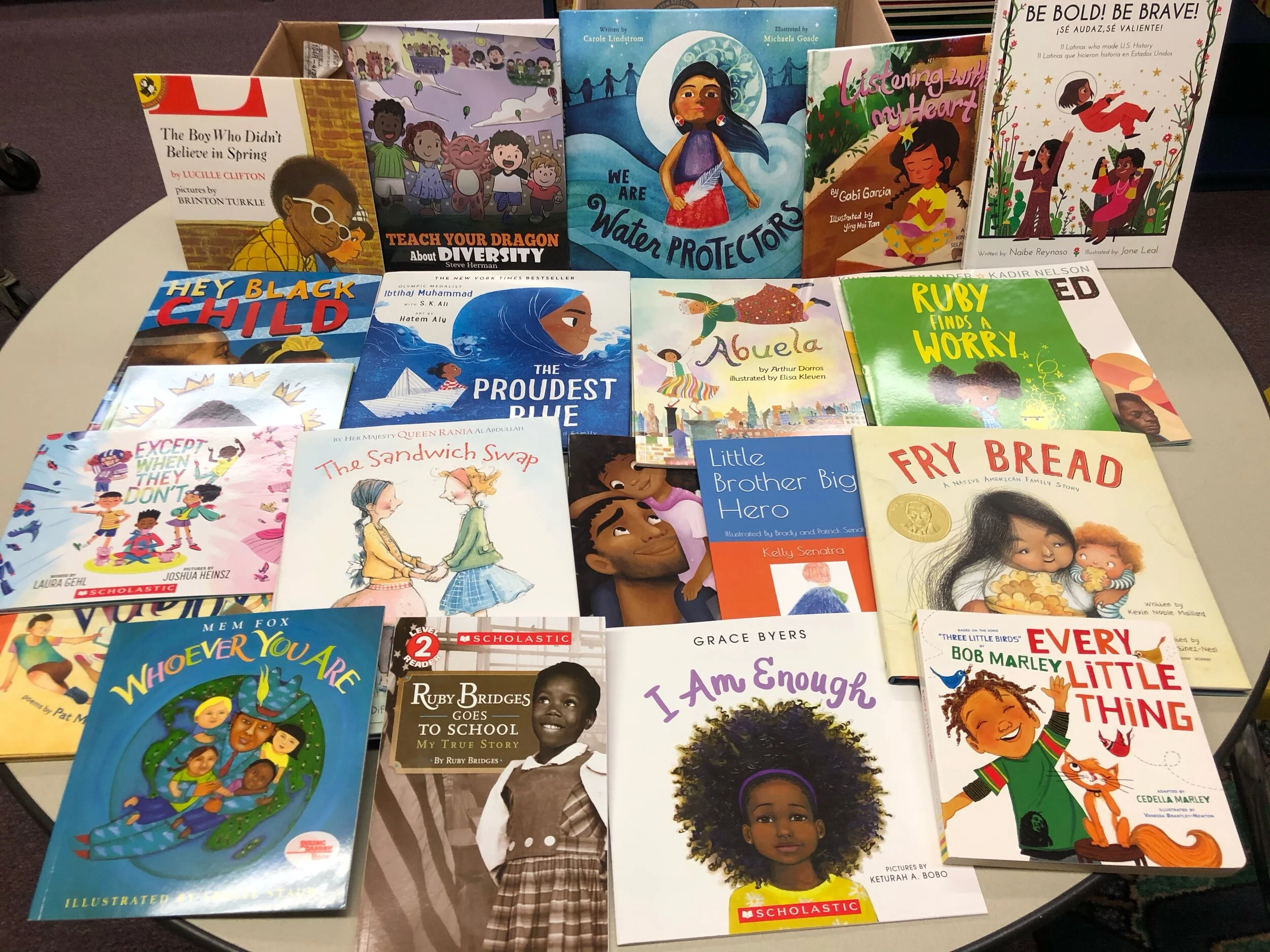 Elementary Receives "Celebrate Diversity Project" Books &amp; Supplies