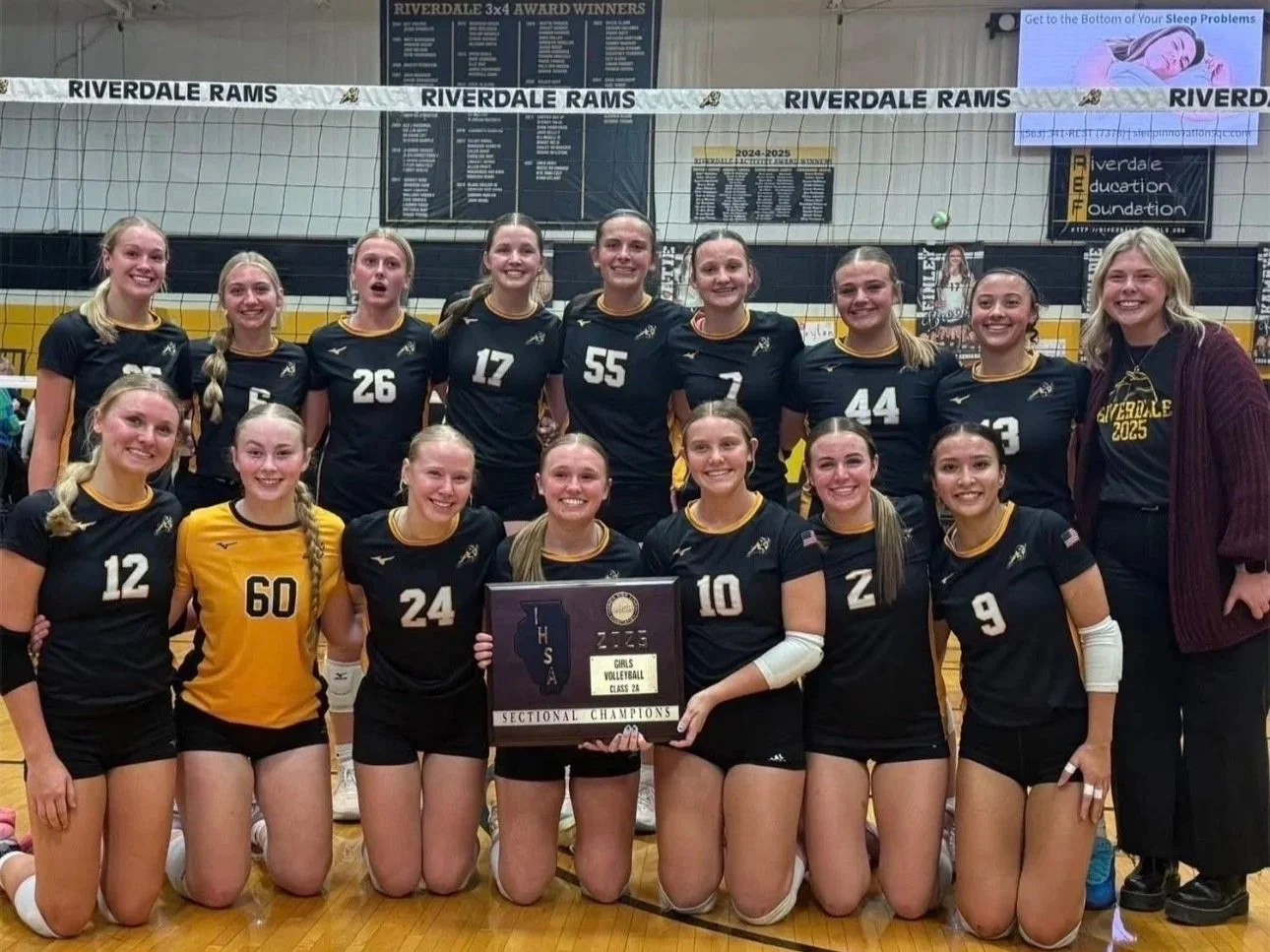 Riverdale Lady Rams Advance to Super Sectionals