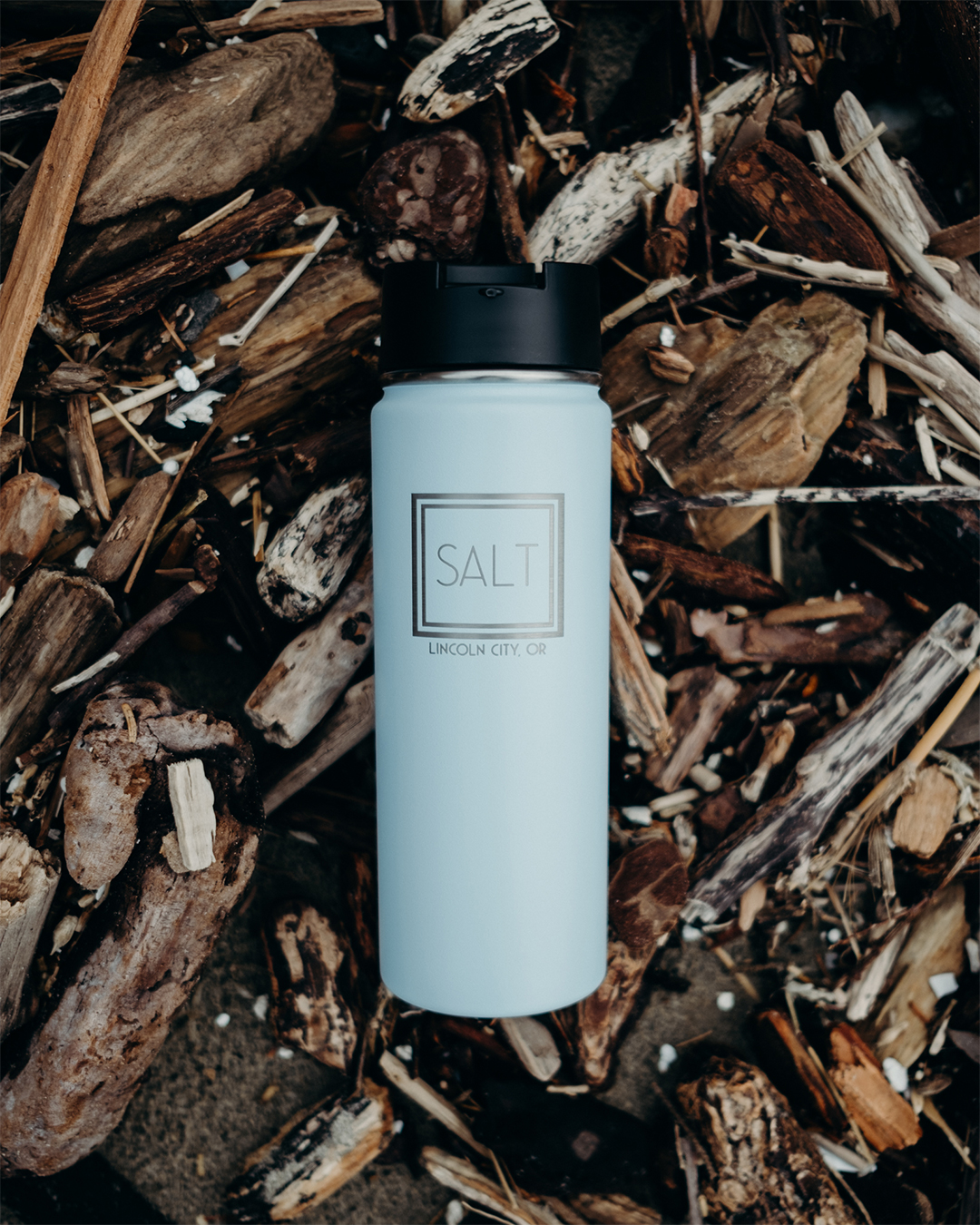 Salt Square Hydro Flask - Frost