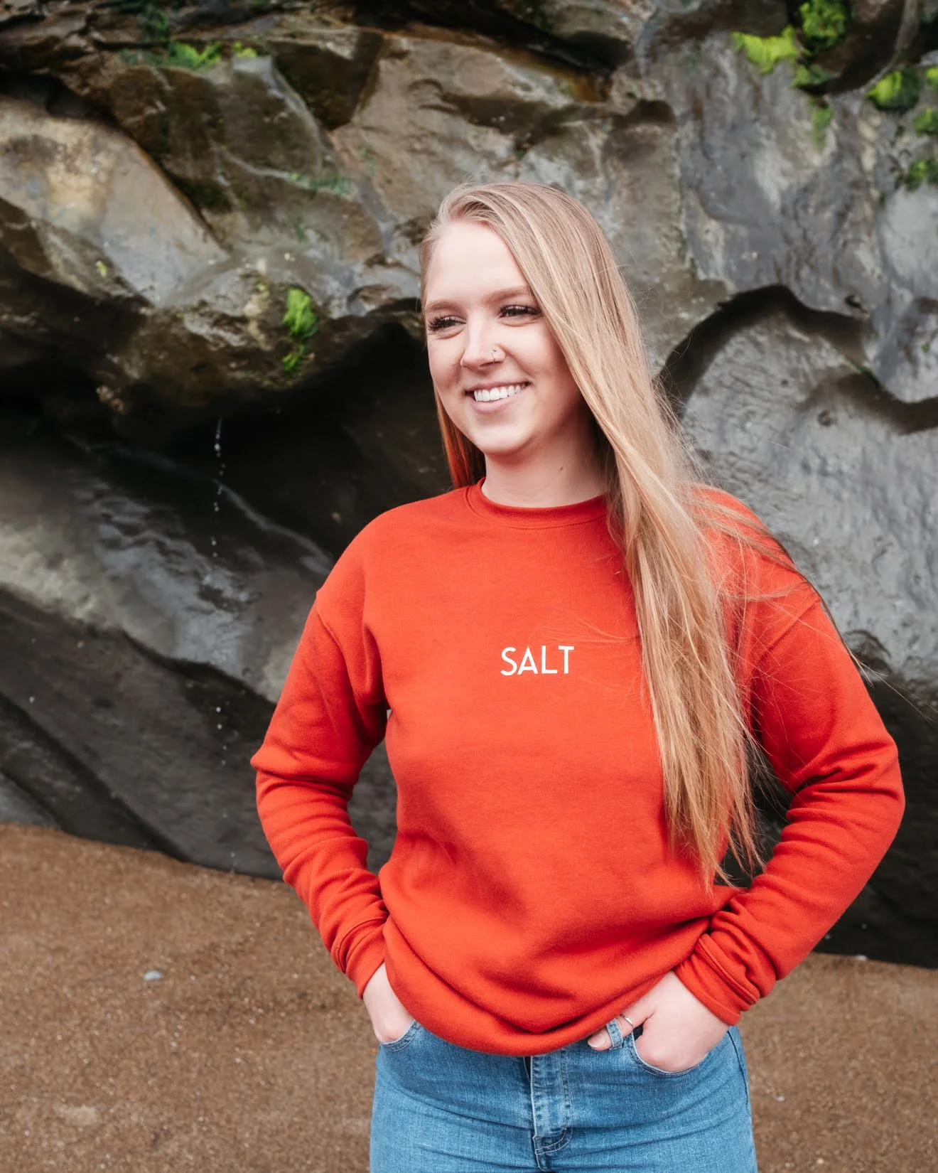 SALT Crew Neck - Mandarin