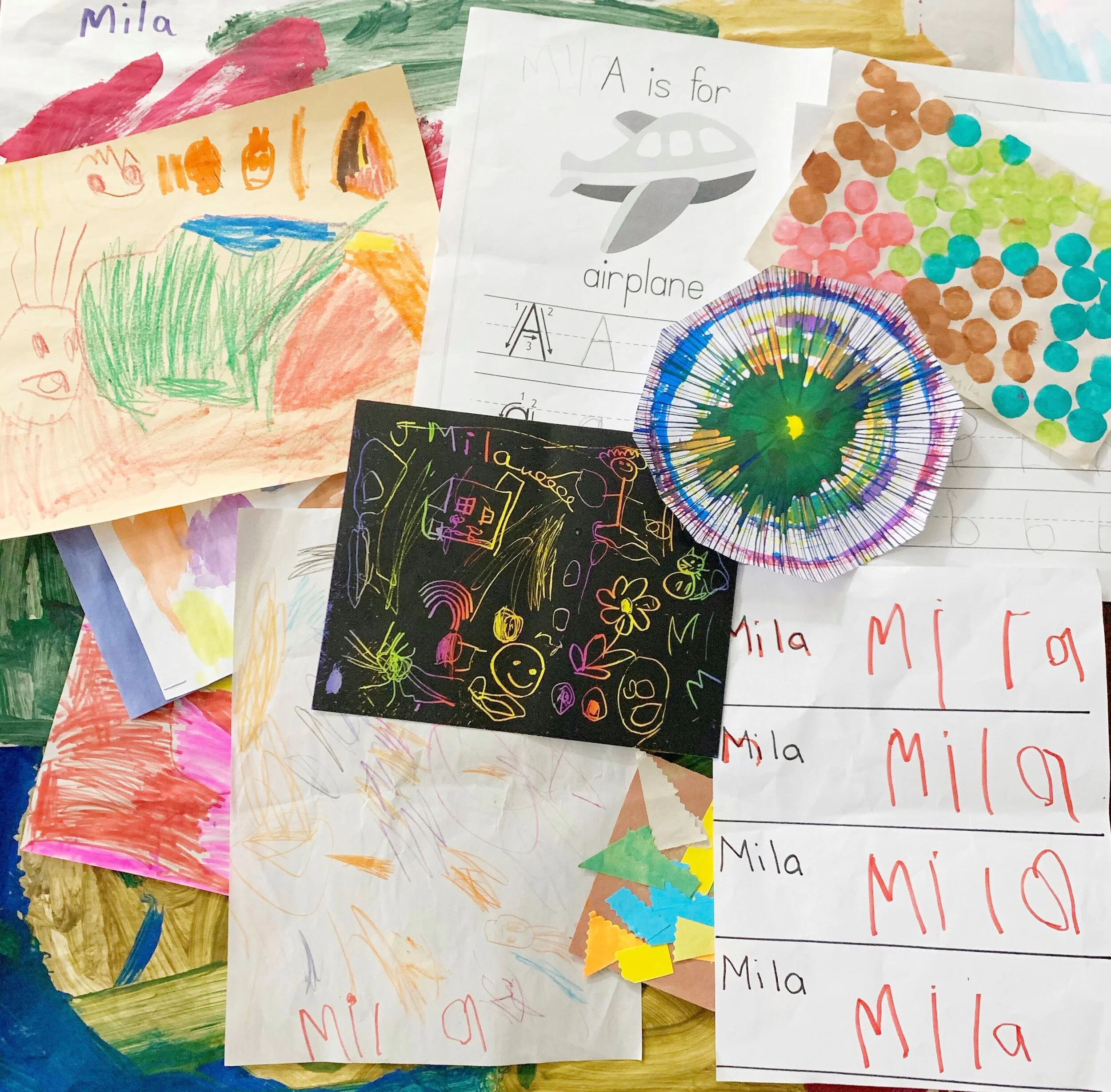 How To Organize Your Kids Art