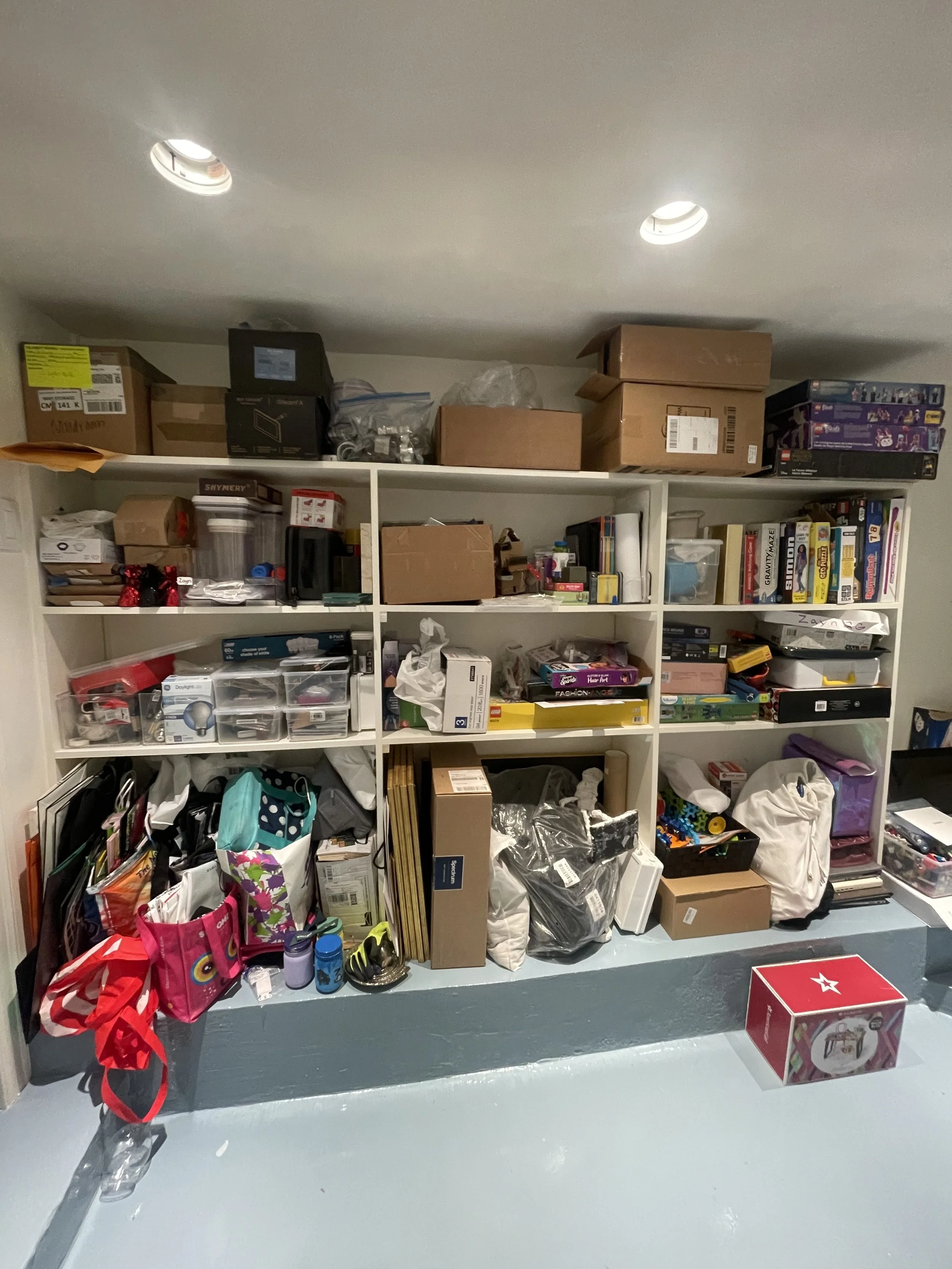 STORAGE - BEFORE