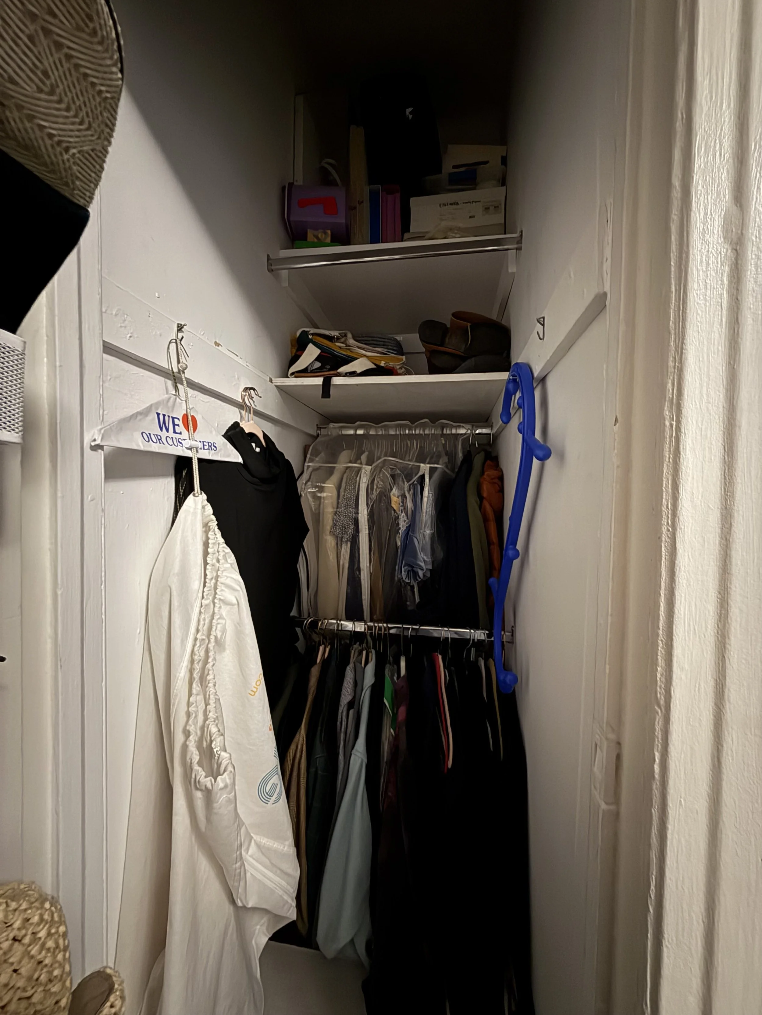 NYC Pre-War Closet Before