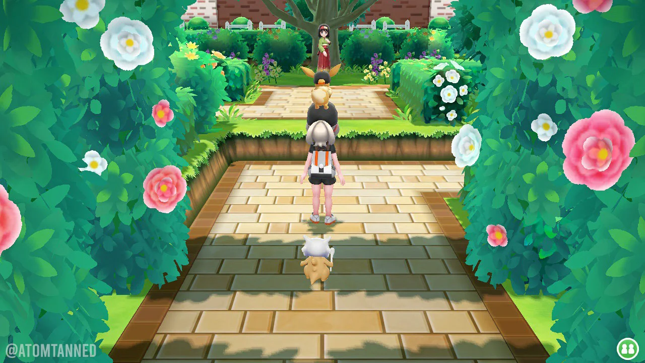  Erica’s grass-type gym has transformed into a lush jungle paradise! 