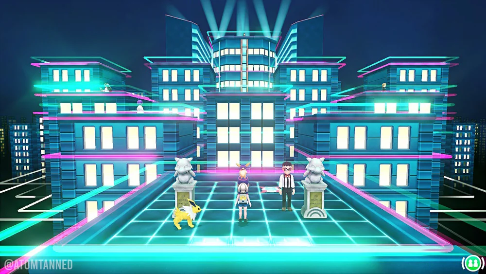  …while Sabrina’s gym also gets a dramatic new look. 