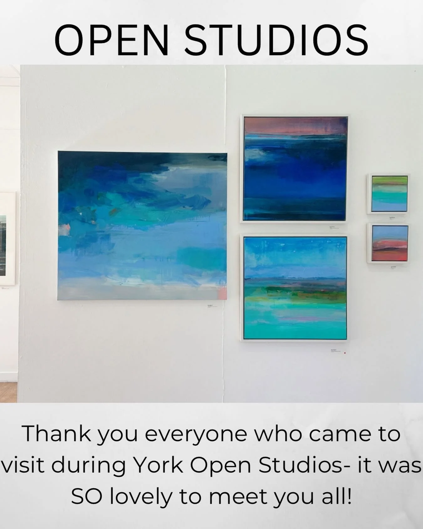 A HUGE thank you to everyone who came to visiting venue 62 at York Open Studios.

It was lovely to meet you all and chat, great fun.

@yorkopenstudios 

#openstudios #york #yorkcreatives #yorkartists
