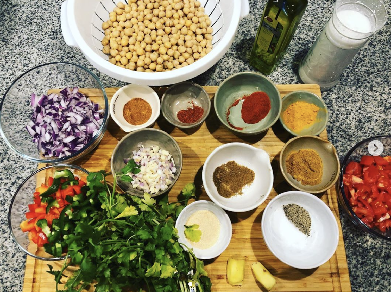 Coconut Curry Chickpeas by Glen's Kitchen &amp; Co