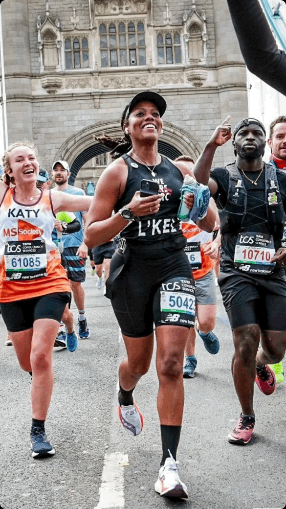 L’Kel @ the London Marathon