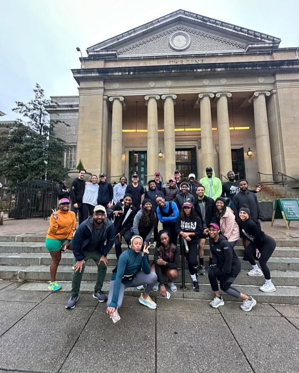 Happy Turkey Day. We had a great run this morning. Thanks to @thelinehotel for making it extra special today. This run closes out our 2024 Thursday run season. Thankful for everyone that has come out to join us this year. Looking forward to 2025!