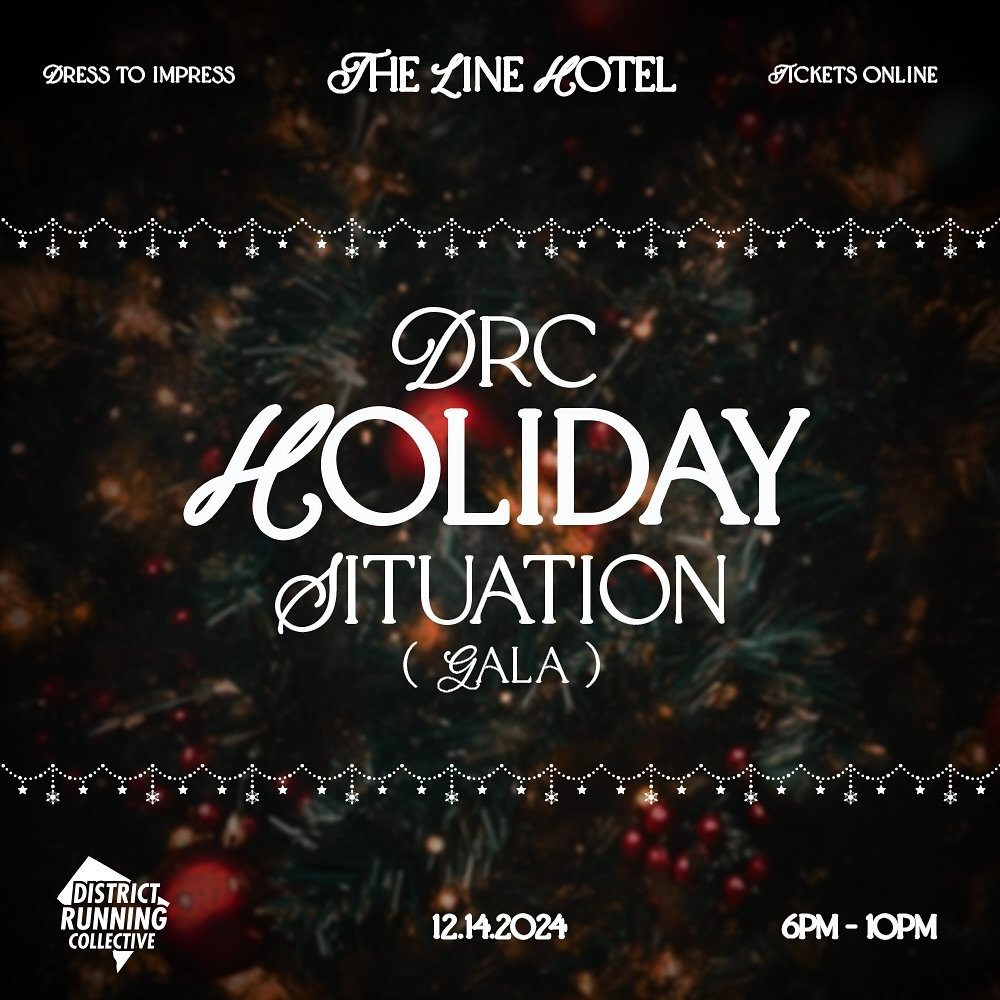 Tickets are now available for this years DRC Holiday Situation. We will be taking over the mezzanine at The Line Hotel in Adams Morgan on 12.14 from 6pm-10pm. They even hooked us up with a very nice room discount  for those that want to make it a sta