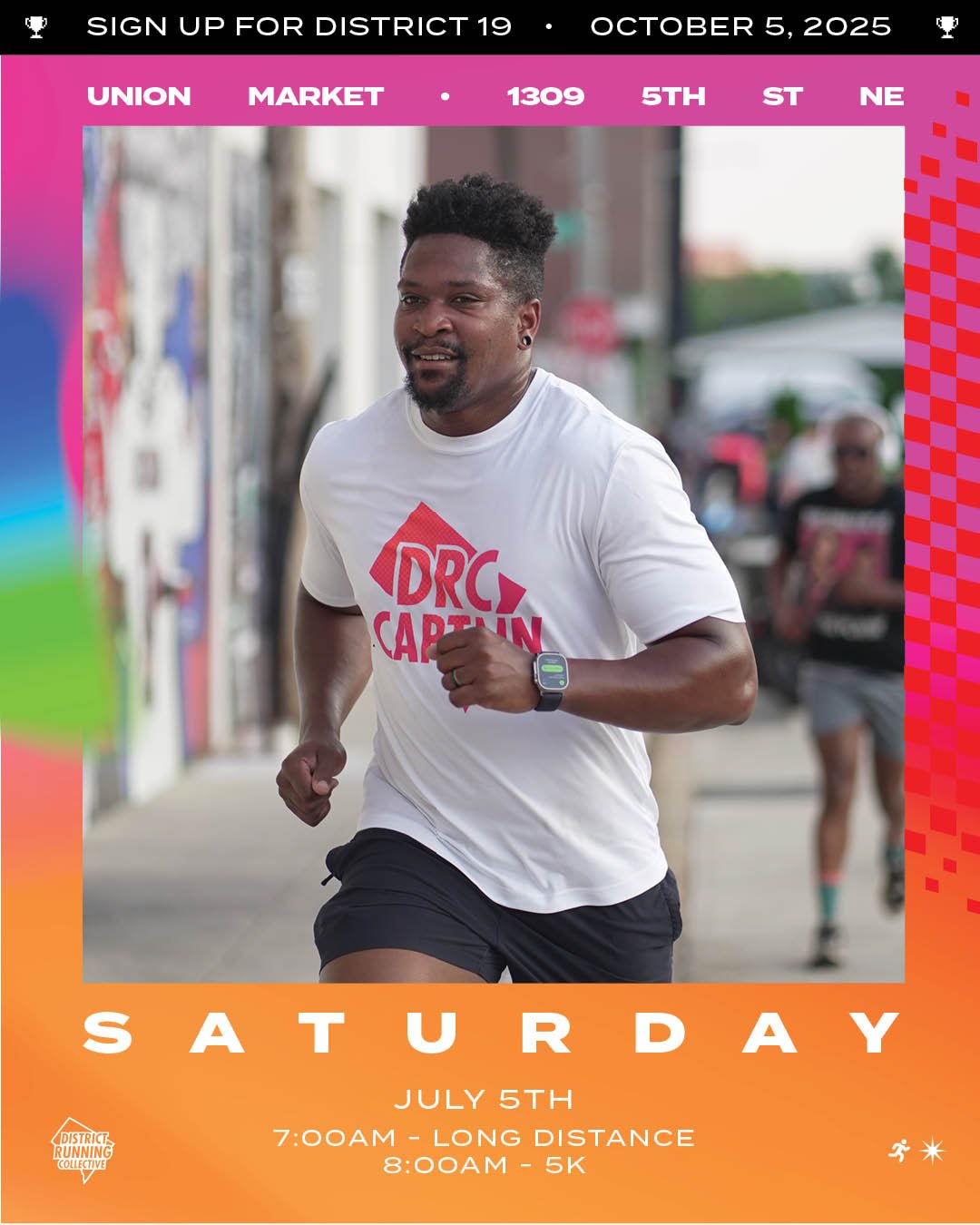 Saturday Run: 7/5 *Signup RequireD
